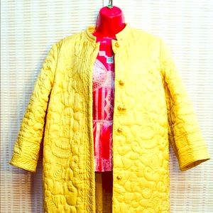 Full length bathrobe or lounge coat